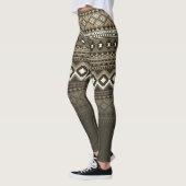 Aztec patroon stijlvol leggings (Links)