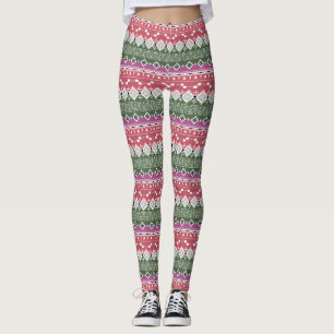 Aztec-patroon, strepen / leggings