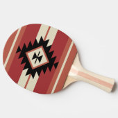 Aztec-patroon Tafeltennisbatje (Zijkant)