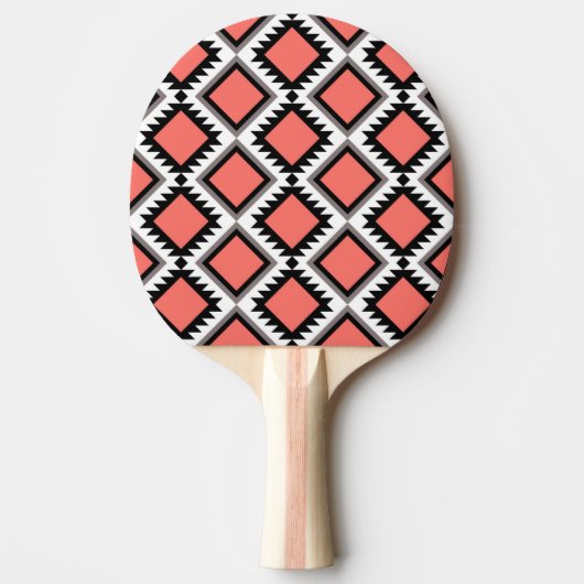 Aztec-patroon Tafeltennisbatje (Voorkant)