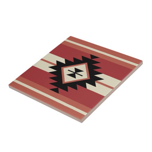 Aztec-patroon Tegeltje (Zijkant)