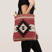 Aztec-patroon Tote Bag (Dichtbij)