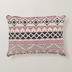 Aztec patroon. tribale achtergrond accent kussen