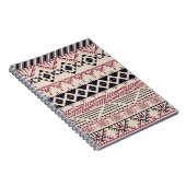 Aztec patroon. tribale achtergrond notitieboek (Rechterzijde)