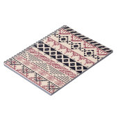 Aztec patroon. tribale achtergrond notitieboek (Linkerzijde)