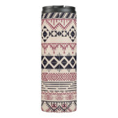 Aztec patroon.  tribale achtergrond thermosbeker (Achterkant)