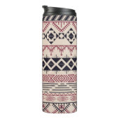 Aztec patroon.  tribale achtergrond thermosbeker (Geroteerd rechts)