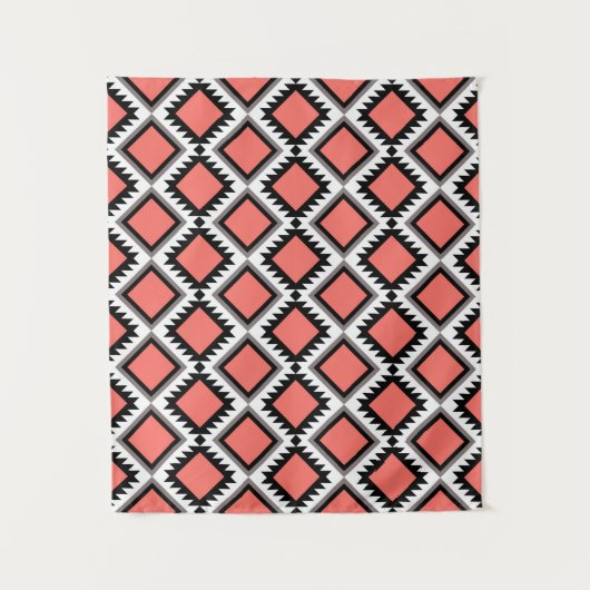 Aztec-patroon Wandkleed (Voorkant)