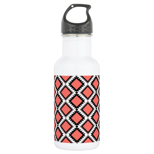 Aztec-patroon Waterfles (Voorkant)