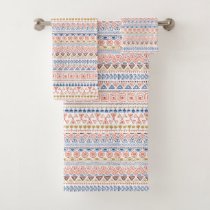 Aztec Patroonhanddoekset Bad Handdoek