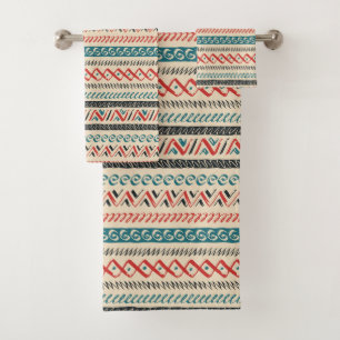 Aztec Patroonhanddoekset Bad Handdoek