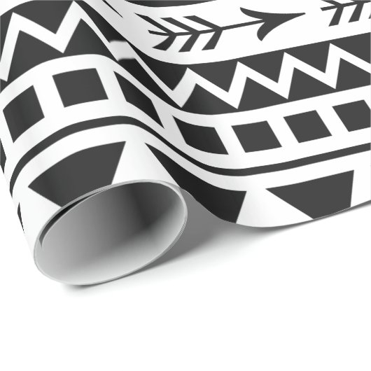 Aztec Patroonpakpapier Cadeaupapier (Rol Hoek)