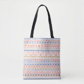 Aztec Patroonzakken Tote Bag (Voorkant)