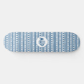 Aztec Pattern aangepaste monogram skateboards (Horizontaal)
