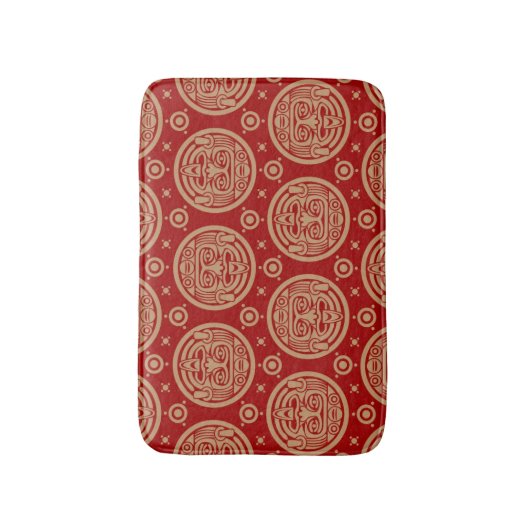 Aztec Pattern Badmat (Voorkant Verticaal)