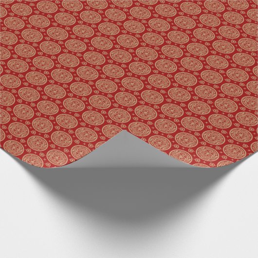 Aztec Pattern Cadeaupapier (Hoek)