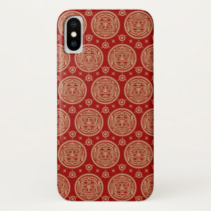 Aztec Pattern iPhone X Hoesje