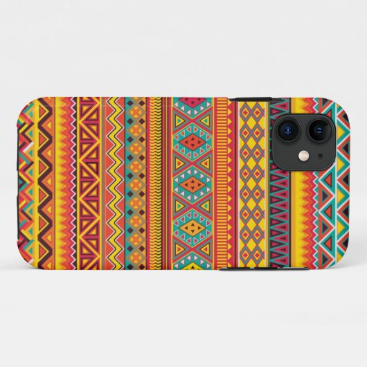 Aztec Pattern Case-Mate iPhone Case (Achterkant (horizontaal))