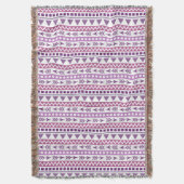 Aztec Pattern deken (Voorkant Verticaal)