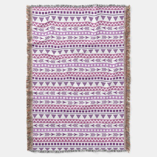 Aztec Pattern deken (Voorkant Verticaal)