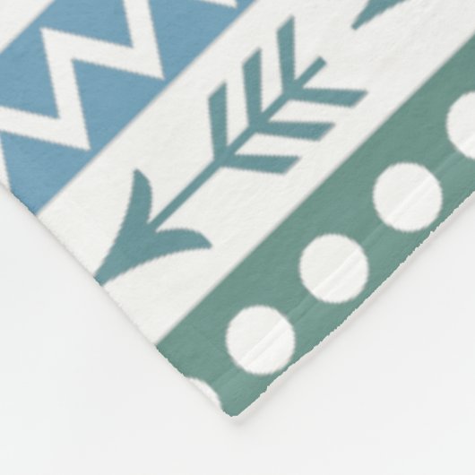 Aztec Pattern-deken Fleece Deken (Hoek)