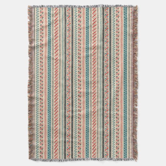 Aztec Pattern dekens Deken (Voorkant Verticaal)