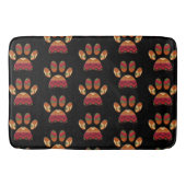 Aztec Pattern Dog Paw Badmat (Voorkant)