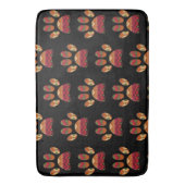 Aztec Pattern Dog Paw Badmat (Voorkant Verticaal)