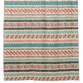 Aztec Pattern douchergordijn Douchegordijn (Voorkant)