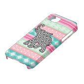  Aztec Pattern Elephant iPhone Case (Onderkant)