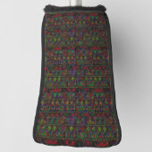 Aztec Pattern Golf Head Hoesje Golfheadcover (Draai 90)