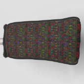 Aztec Pattern Golf Head Hoesje Golfheadcover (Voorkant)