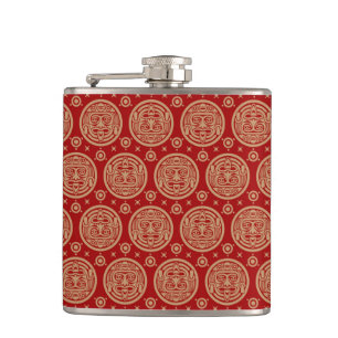 Aztec Pattern Heupfles