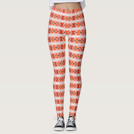 Aztec Pattern Leggings (Voorkant)