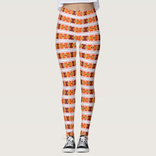 Aztec Pattern Leggings (Voorkant)