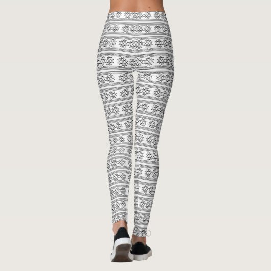 Aztec Pattern Leggings (Achterkant)