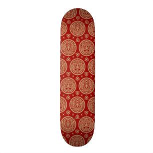 Aztec Pattern Persoonlijk Skateboard