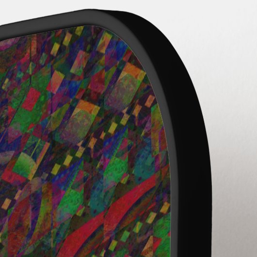 Aztec Pattern Pickleball Paddle (Links Detail)