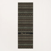 Aztec Pattern yoga mats Yogamat (Achterkant)