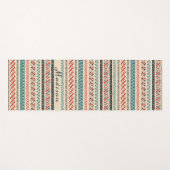 Aztec Pattern yoga mats Yogamat (Voorkant (horizontaal))