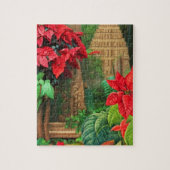 Aztec Poinsettias #1 Legpuzzel (Verticaal)