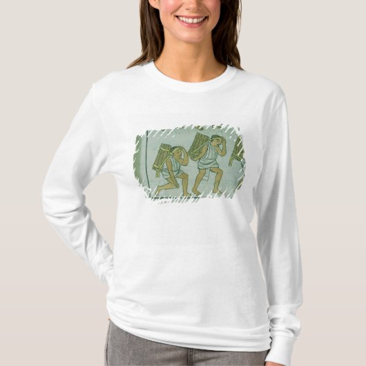 Aztec-porters uit de "Florentijnse Codex" T-shirt (Voorkant)