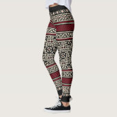 Aztec Print Leggings voor vrouwen (Links)