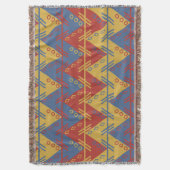 Aztec print South American Geïnspireerd Deken (Voorkant Verticaal)