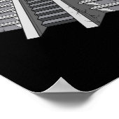 Aztec Pyramid Ancient Mayan Sacred Geometry Poster (Hoek)