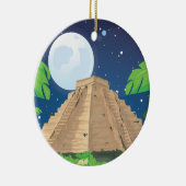 Aztec Pyramid Keramisch Ornament (Rechts)