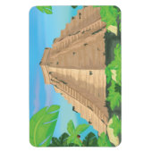 Aztec Pyramid Magneet (Verticaal)