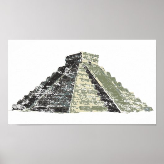 Aztec Pyramid Poster (Voorkant)