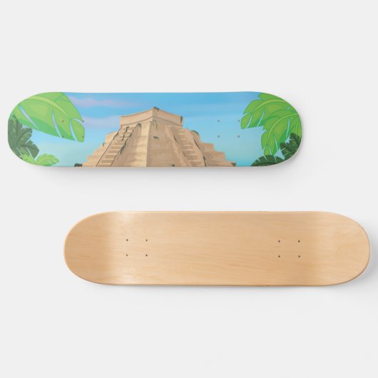 Aztec Pyramid Skateboard (Horizontaal)