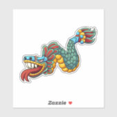 Aztec Quetzalcoatl Sticker (Vel)